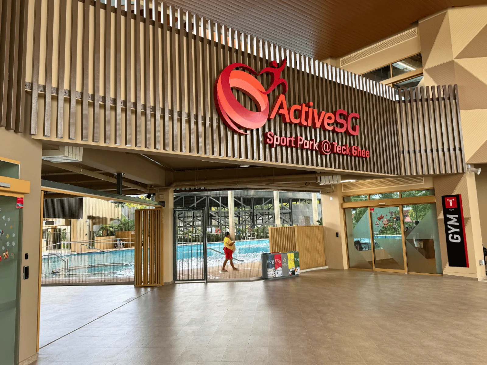 Calming pod and inclusive gym with HUR pneumatic machines at ActiveSG Sport Park Teck Ghee